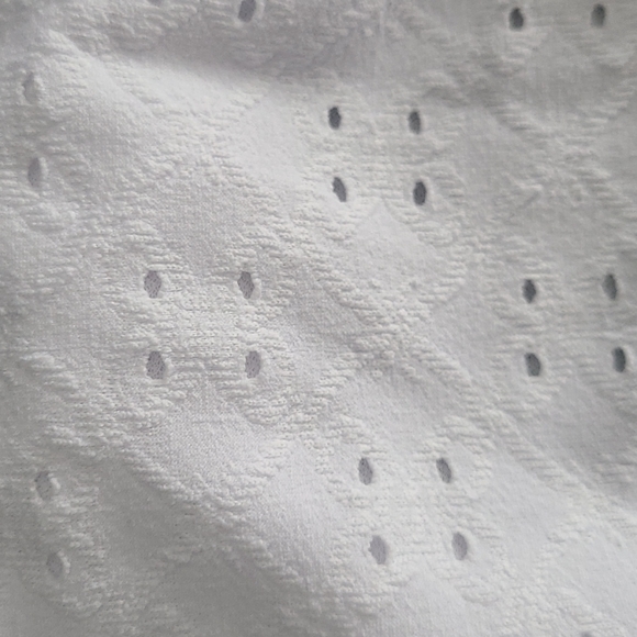 SO Swim Hipster Bottom   Size M (Junior)  White Eyelet.   NWT - Picture 3 of 6